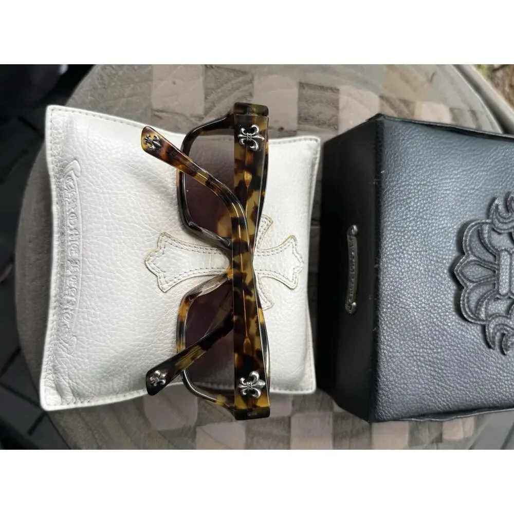 Chrome Hearts Vintage 90s Sunglasses Eyewear Tortoise Collector Rare Archive